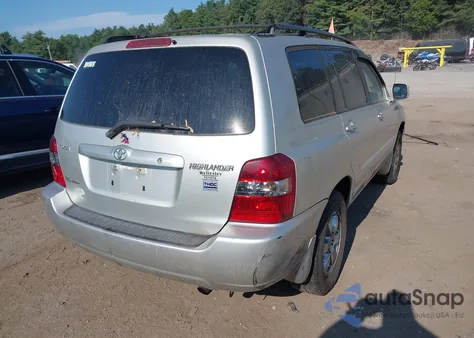 2004 Toyota Highlander V6 from USA, damaged, VIN JTEEP21A140066806